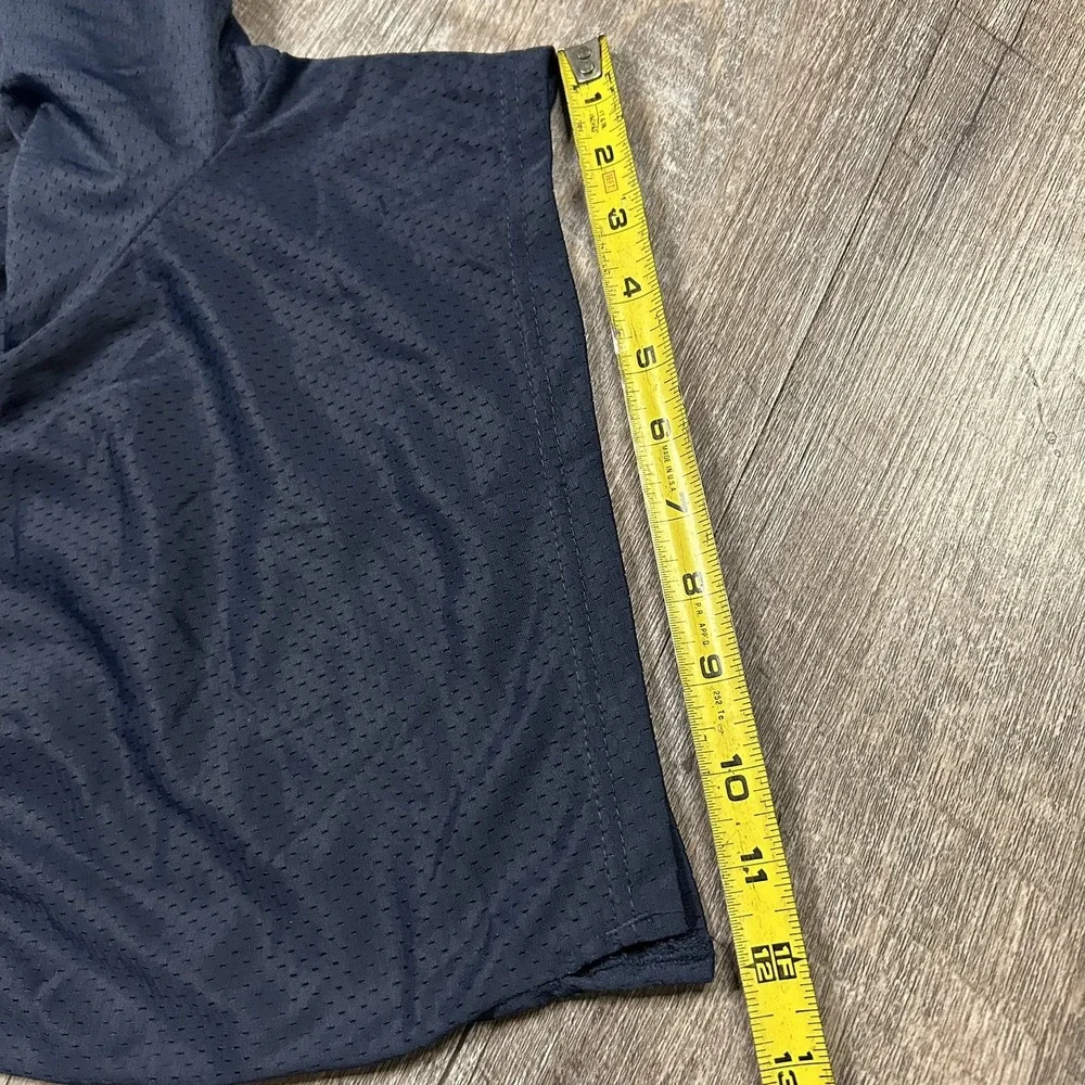 Vintage 80s Champion Mesh Athletic Shorts Mens L Blue Nylon Gym Made in USA L